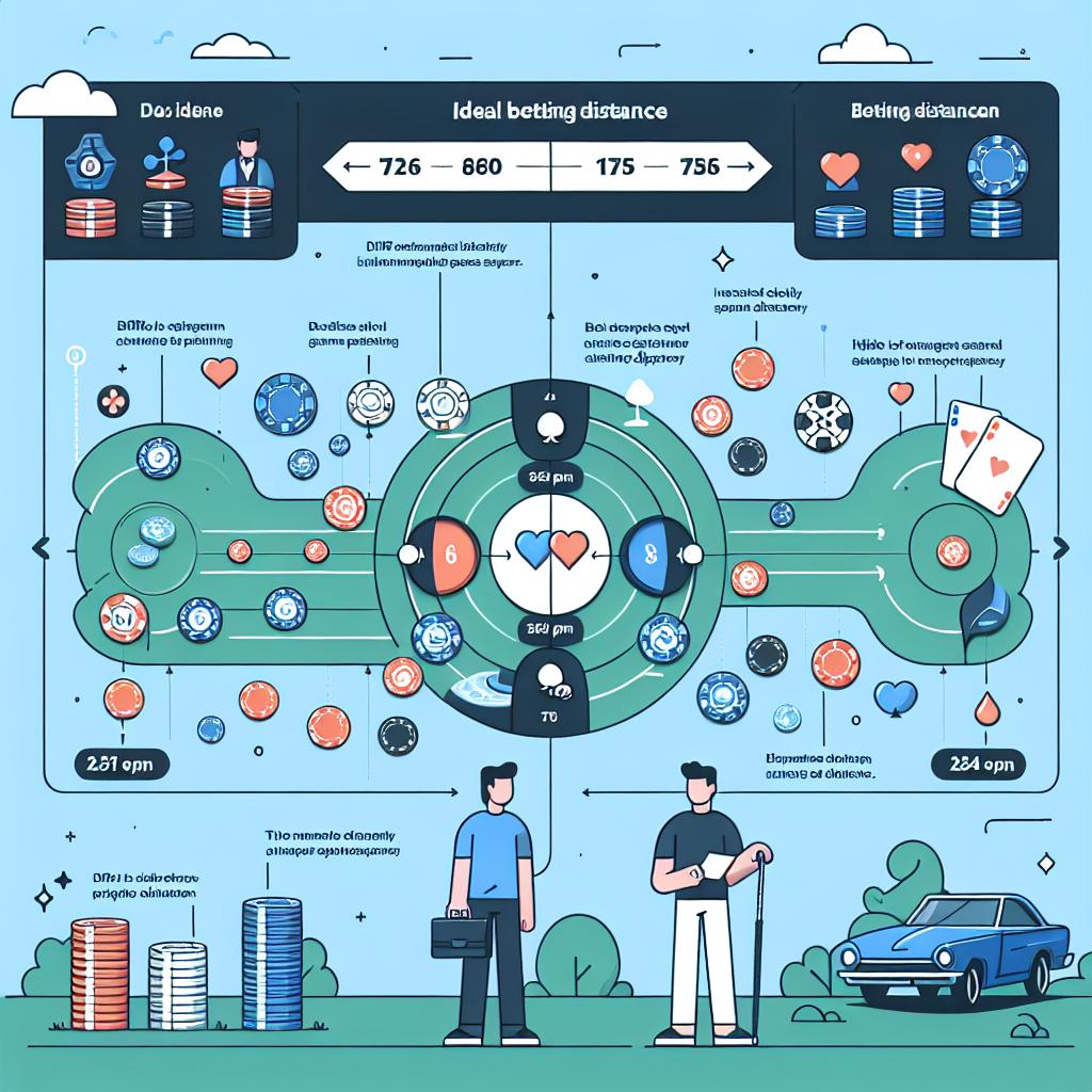 Jaké⁢ jsou ideální vzdálenosti pro sázení?