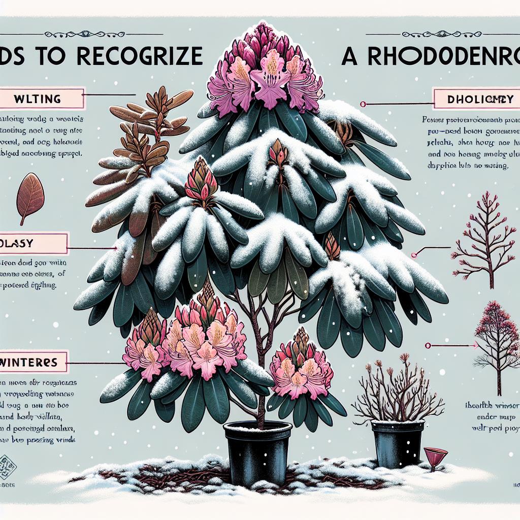 Jak rozpoznat potřeby rododendronu na zimu