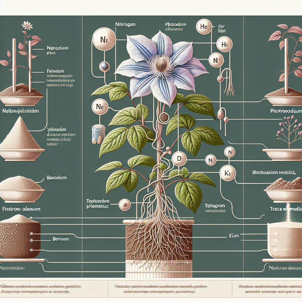 Jaké živiny clematis potřebuje