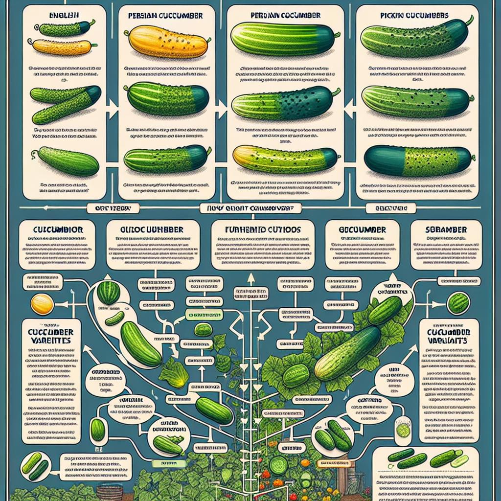 Jak vybrat správné odrůdy okurek