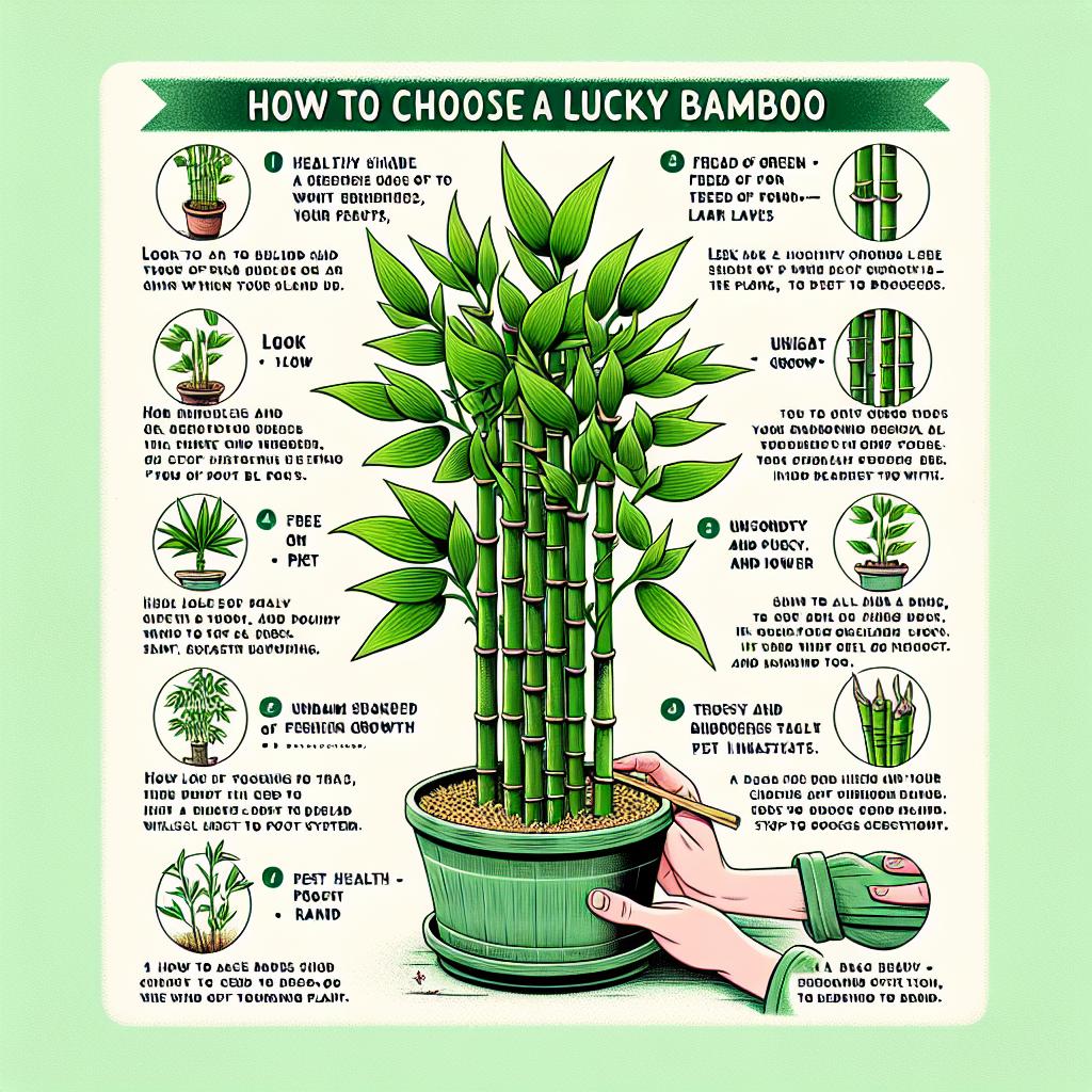 Jak vybrat ideální Lucky bamboo